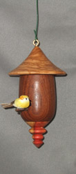 Woodturning: Birdhouse Ornaments